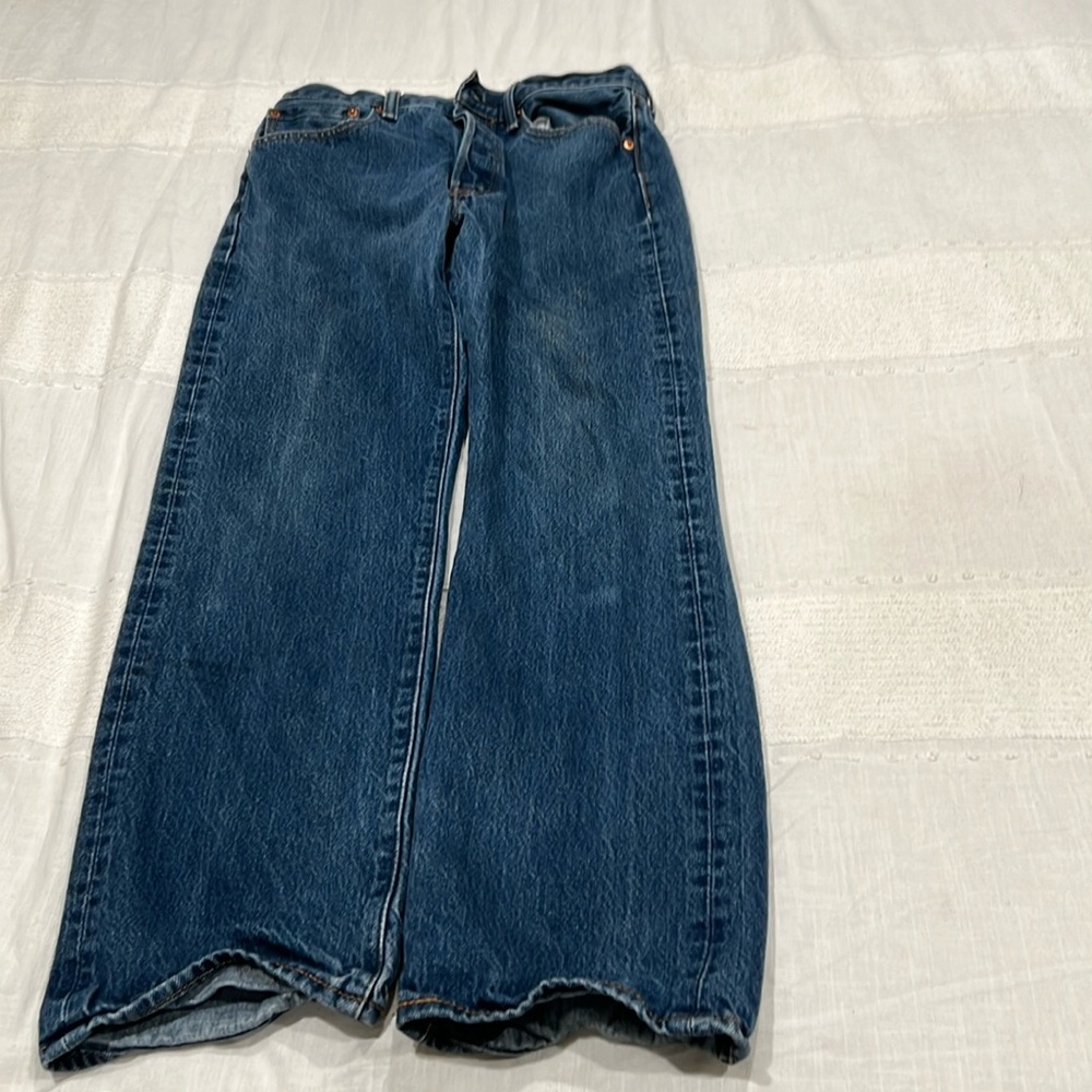 Nice pair of of Levi 501 button fly jeans